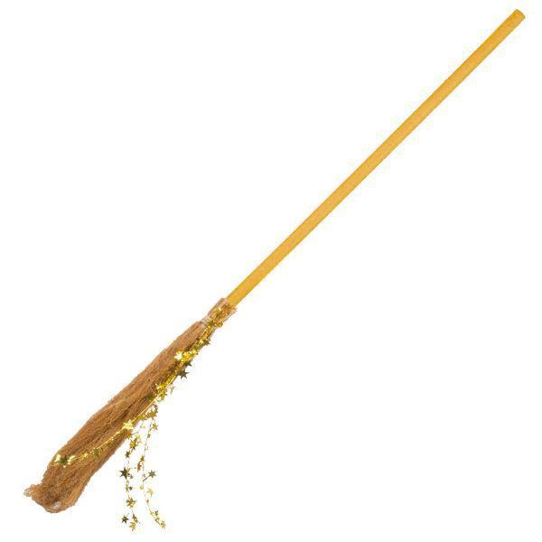Gold Witch Broom - Child