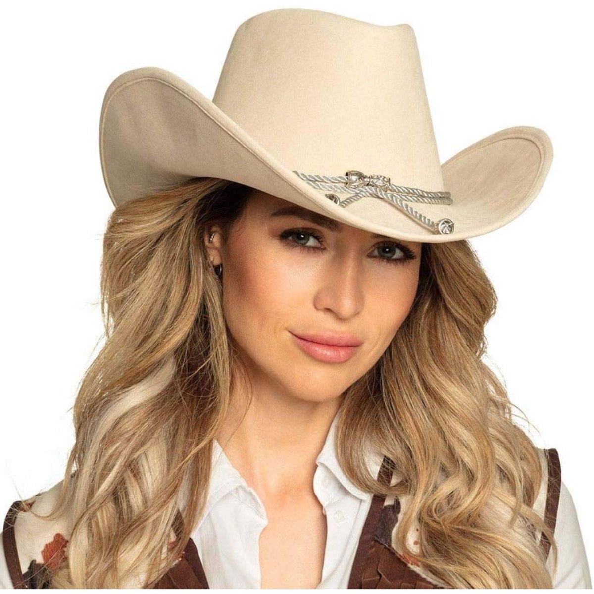Boland - North Dakota Cowboy Hat - Adult - Fancy Dress Central