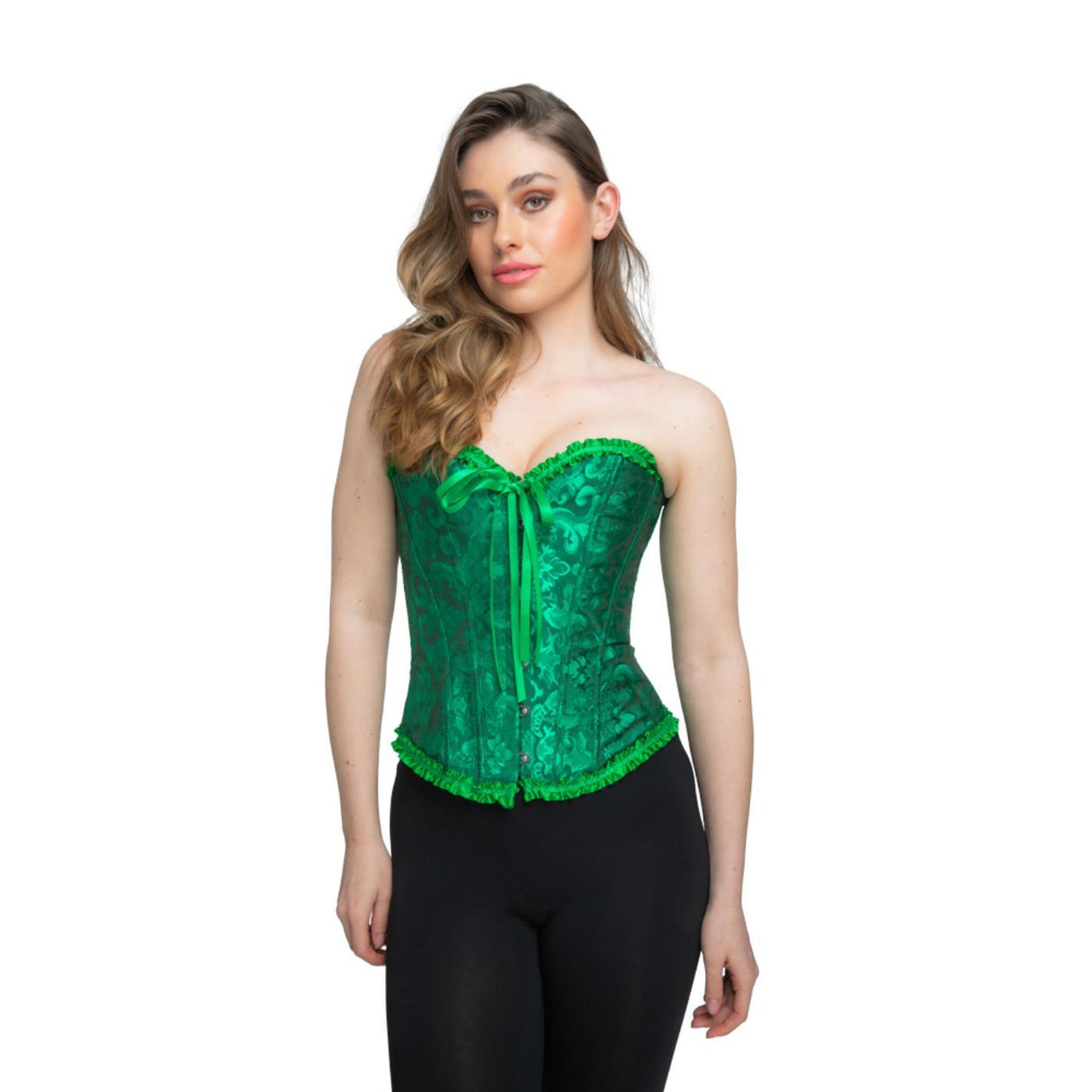 Satin Lace Corset - Women