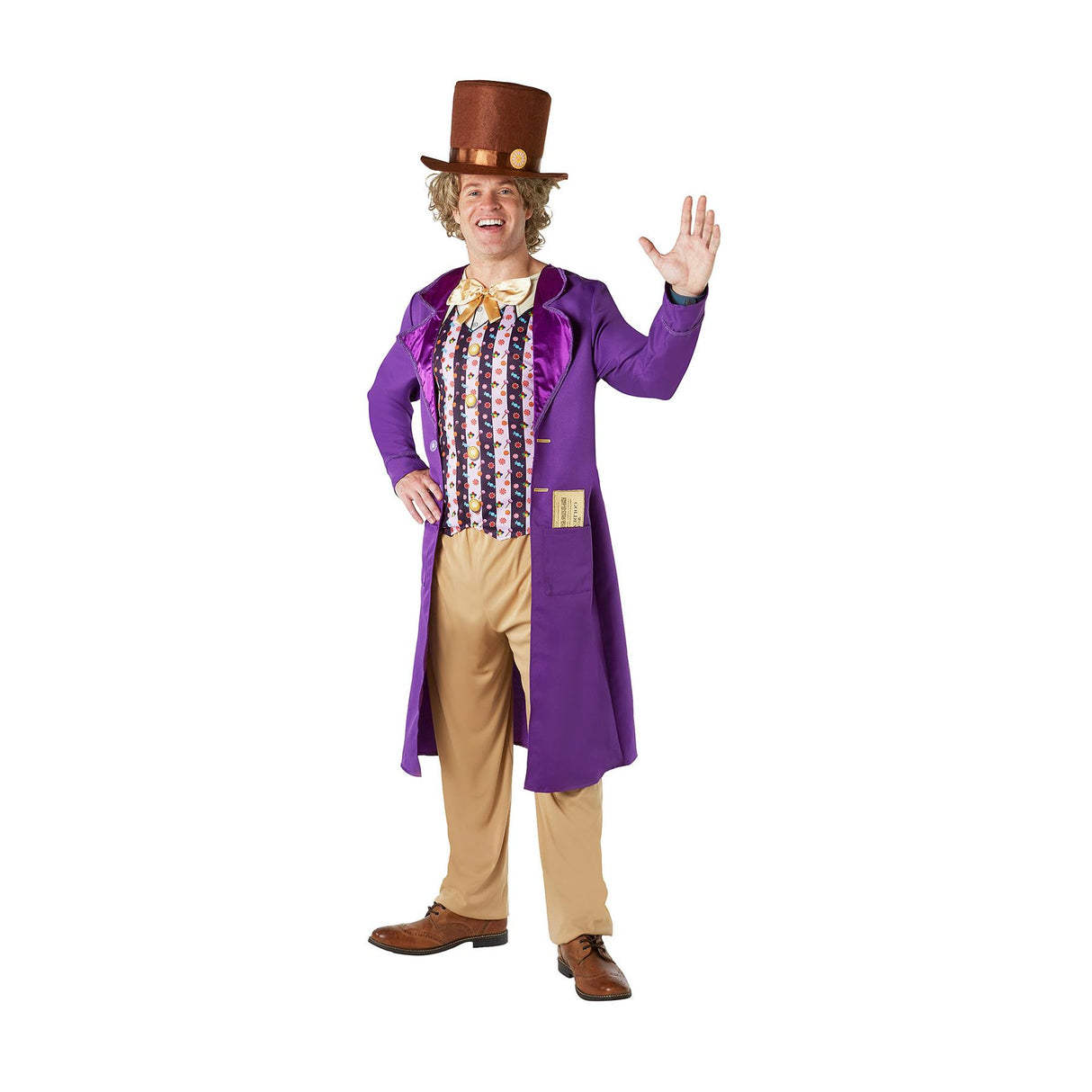 Willy Wonka Deluxe Costume - Men