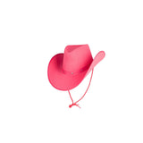 Texan Cowboy Hat (Hot Pink) - Adult