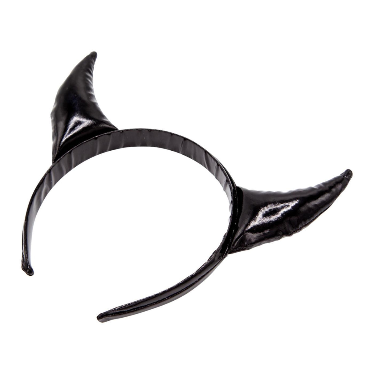 PVC Devil Horns (Black) - Adult