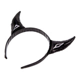 PVC Devil Horns (Black) - Adult