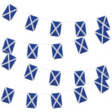 Wicked Costumes - 10m World Country Flag Rectangle Bunting (Scotland) - Fancy Dress Central