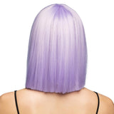 Fancy Dress Central - Bob Wig with Fringe (Lilac) - Adult - Fancy Dress Central