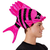 Tropical Fish Hat (Pink) - Adult