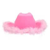 Boland - Blush Bandit LED Cowboy Hat - Women - Fancy Dress Central