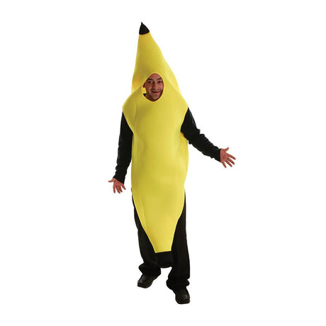 Wicked Costumes - Barmy Banana Costume - Adult - Fancy Dress Central