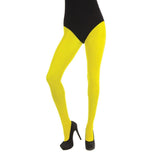 Smiffys - Tights (Yellow) - Women - Fancy Dress Central