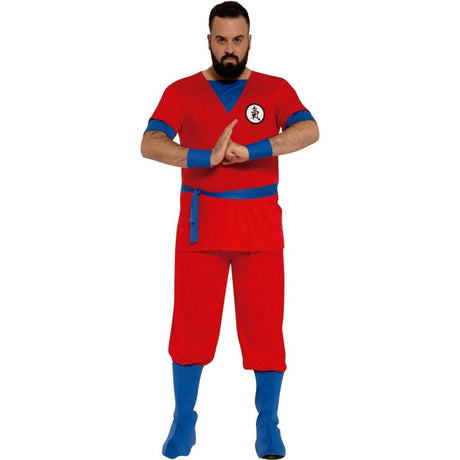 Fiestas Guirca - Martial Arts Warrior Costume - Men - Fancy Dress Central