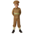 Rubies - WW1 Solider Costume - Child - Fancy Dress Central