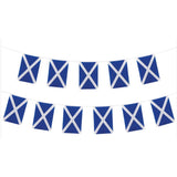 Wicked Costumes - 4m World Country Flag Rectangle Bunting (Scotland) - Fancy Dress Central