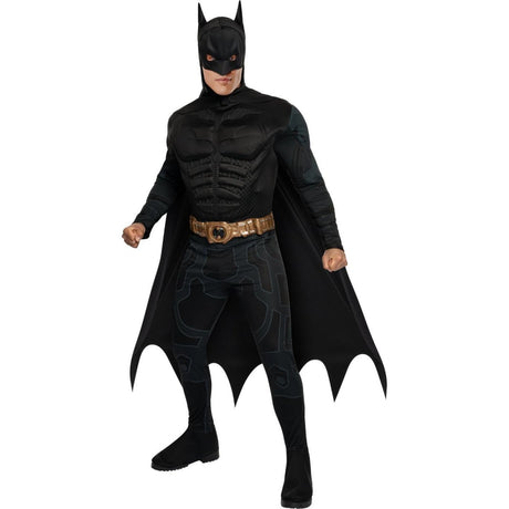 Rubies - Batman Dark Knight Muscle Chest Costume - Men - Fancy Dress Central