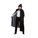 Hooded Cloak (Black) - Adult