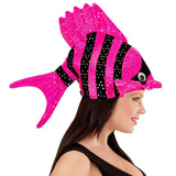 Tropical Fish Hat (Pink) - Adult