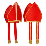 Velvet Mitre Hat - Men