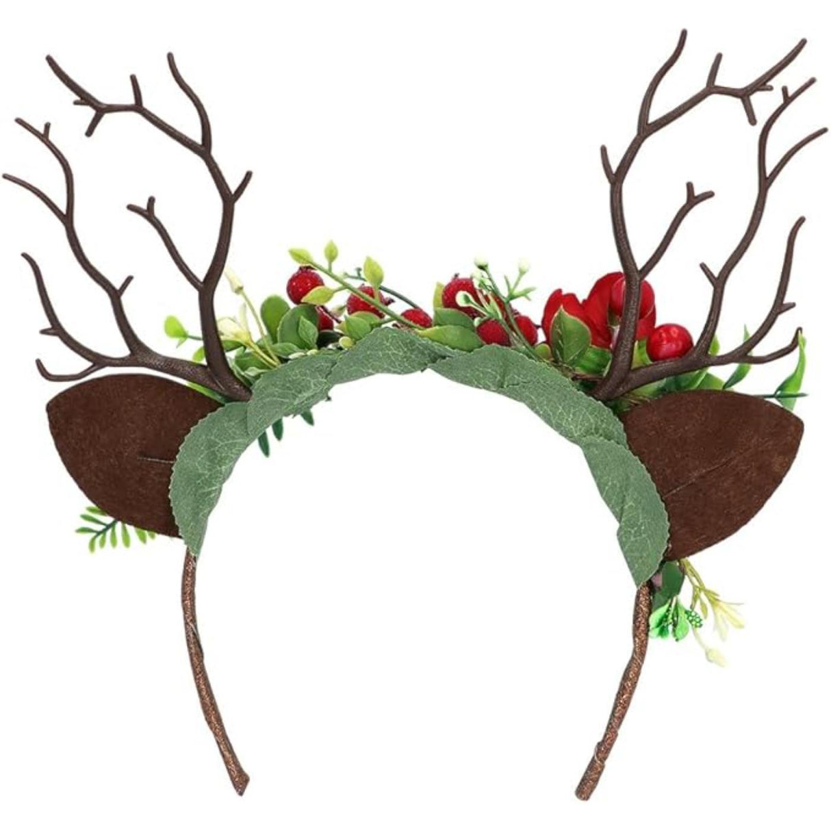 Festive Deer Headband - Adult
