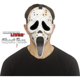 Wicked Costumes Ltd - Ghost Face Hockey Mask (Distressed) - Adult - Fancy Dress Central