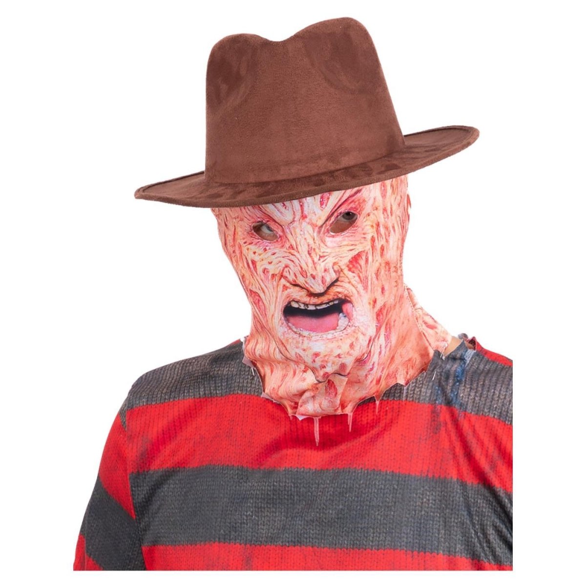 Smiffys - Freddy Krueger Printed Balaclava Mask - Adult - Fancy Dress Central