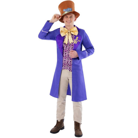 Rubies - Willy Wonka Costume - Men - Fancy Dress Central
