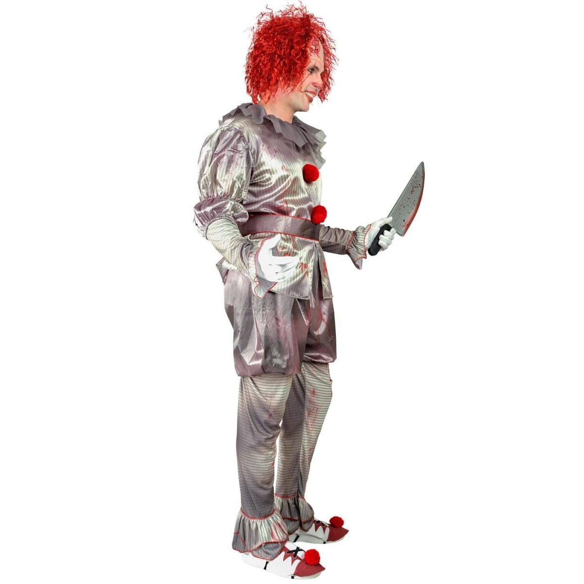 Widmann - Horror Clown Costume - Men - Fancy Dress Central