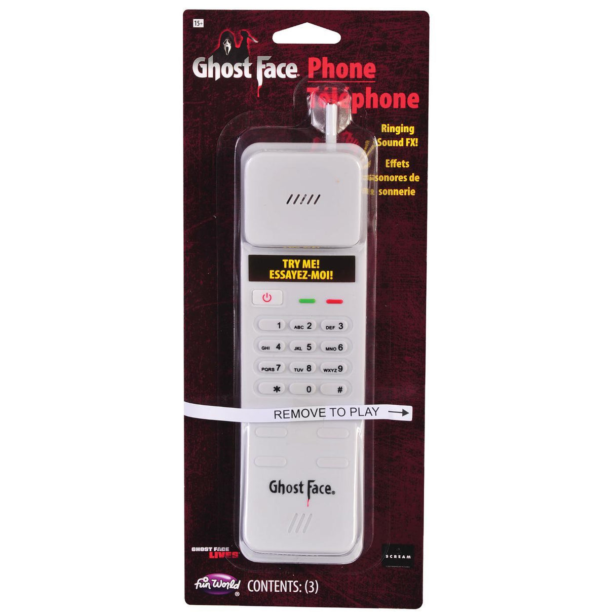 Ghost Face Phone with Sound