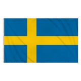Henbrandt - Sweden Flag (5ft x 3ft) - Fancy Dress Central