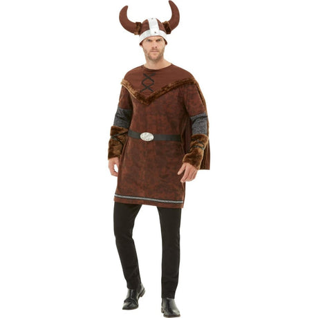 Smiffys - Viking Barbarian Costume - Men - Fancy Dress Central