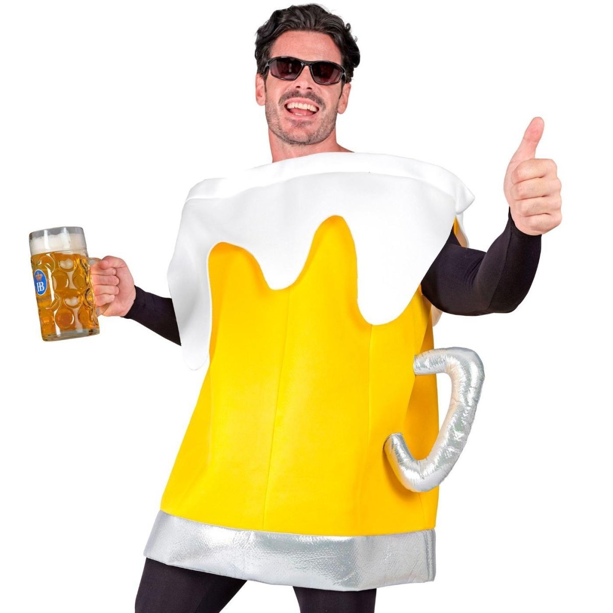 Widmann - Beer Mug Costume - Adult - Fancy Dress Central
