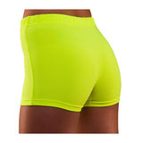 Wicked Costumes - Hot Pant Shorts (Neon Yellow) - Women - Fancy Dress Central