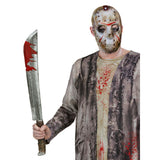 Friday The 13th Jason Voorhees Machete & Mask Kit - Adult