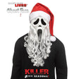 Wicked Costumes - Ghost Face Santa Mask - Adult - Fancy Dress Central
