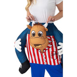 Bullseye Ride-On Costume - Adult