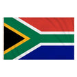 Henbrandt - South Africa Flag (5ft x 3ft) - Fancy Dress Central