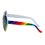Boland - Rainbow Heart Party Glasses - Adult - Fancy Dress Central