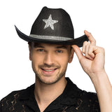 Fancy Dress Central - Taylor Cowboy Hat (Black) - Adult - Fancy Dress Central