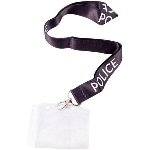 Wicked Costumes Ltd - Police Lanyard with ID Holder - Adult - Fancy Dress Central