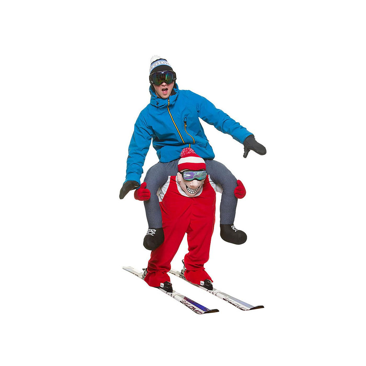 Ski-Guy Carry Me Costume - Adult