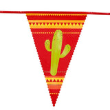 Boland - 6m Mexican Fiesta Triangular Bunting - Fancy Dress Central