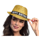 Boland - Happy Birthday Hat (Gold) - Adult