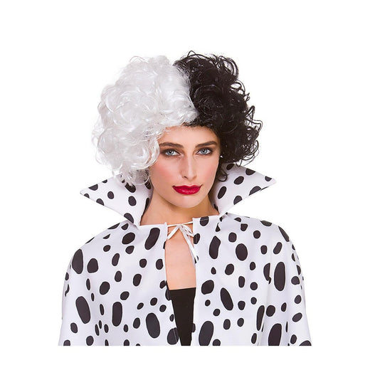 Wicked Costumes Ltd - Dalmatian Lady Wig - Adult - Fancy Dress Central