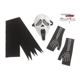 Wicked Costumes - Skele- Stone Ghost Face Costume - Girls - Fancy Dress Central
