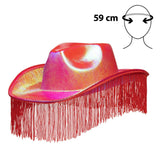 Fabulous Cowboy Hat (Hot Pink) - Adult