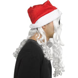 Wicked Costumes - Ghost Face Santa Mask - Adult - Fancy Dress Central