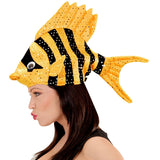 Tropical Fish Hat (Orange) - Adult