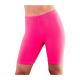 Wicked Costumes - Cycling Shorts (Neon Pink) - Women - Fancy Dress Central
