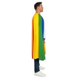 Rubies - Rainbow Cape (Long) - Adult - Fancy Dress Central