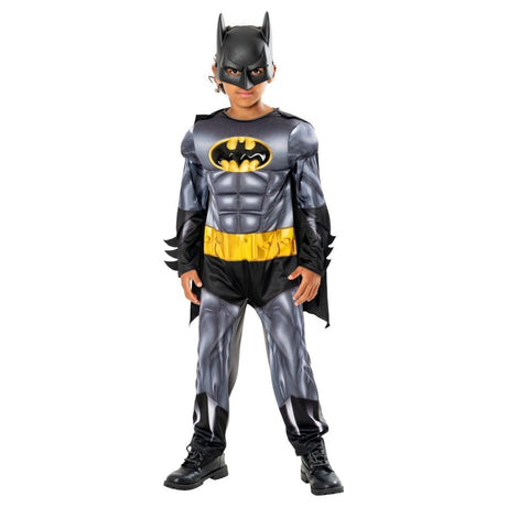 Rubies - Batman Metallic Costume - Boys - Fancy Dress Central