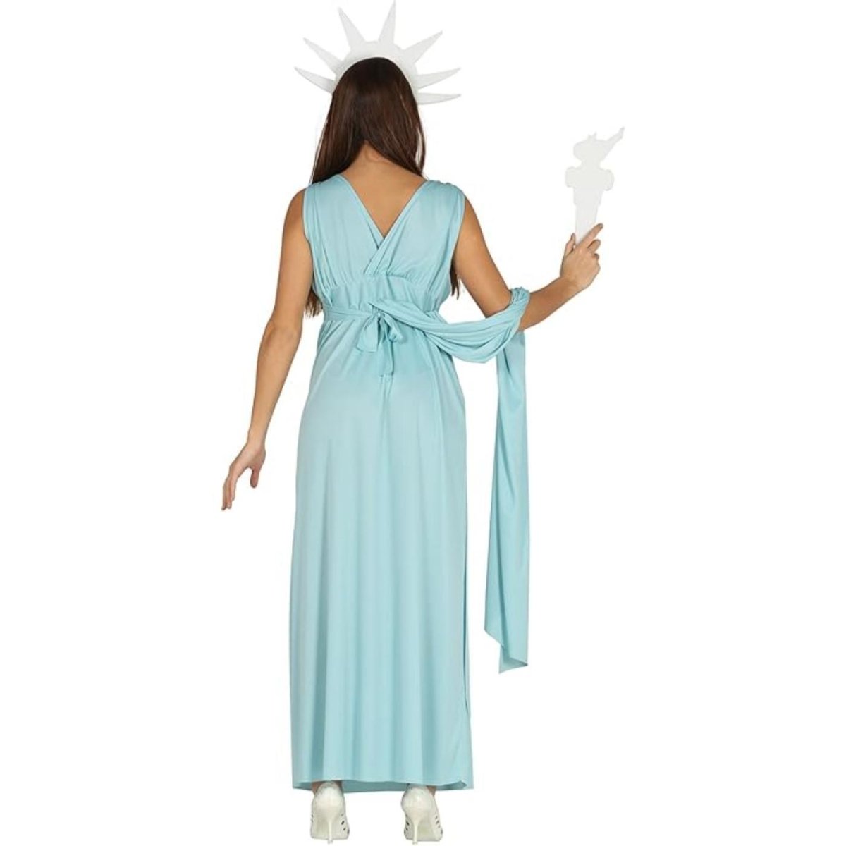Fiestas Guirca - Statue of Liberty Costume - Women - Fancy Dress Central