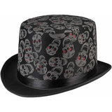Skull Top Hat - Adult